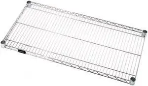Quantum Storage 2424S Wire Shelf, Stainless - 24 x 24 in.