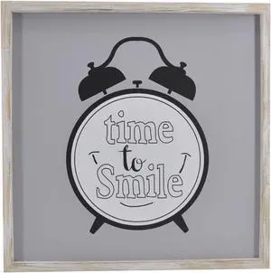 TX USA Home Indoor Decorative Time to Smile Wall Art