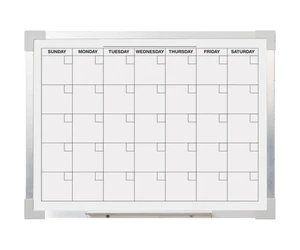 Aluminum Magnetic Calendar Bd 24x36 Aluminum Magnetic Calendar Bd 24x36