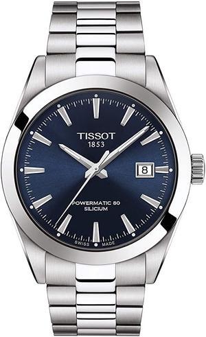 Tissot Gentleman Powermatic 80 Silicium Mens Watch T1274071104100