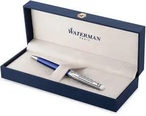 Waterman Ballpoint Pen - Hemisphere French Riviera - Le Lounge Blue - Medium Point