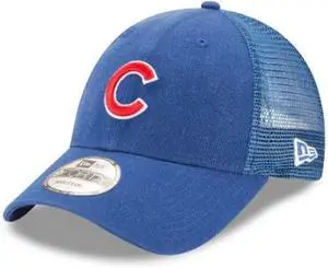 New Era 9Forty MLB Chicago Cubs Trucker Baseball Cap - Adjustable - Blue