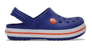 Crocs Kids Crocband Clogs - Cerulean Blue - C7