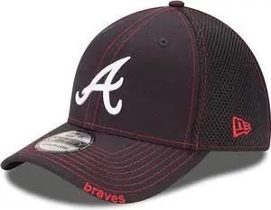 New Era Atlanta Braves Neo 39THIRTY Stretch Fit Cap- M/L