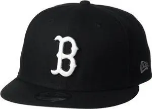 New Era Boston Redsox Black & White 9Fifty Snapback Adjustable Cap