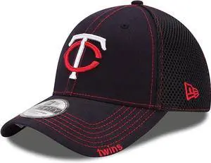 New Era MLB Minnesota Twins Neo Fitted Baseball Cap - Navy