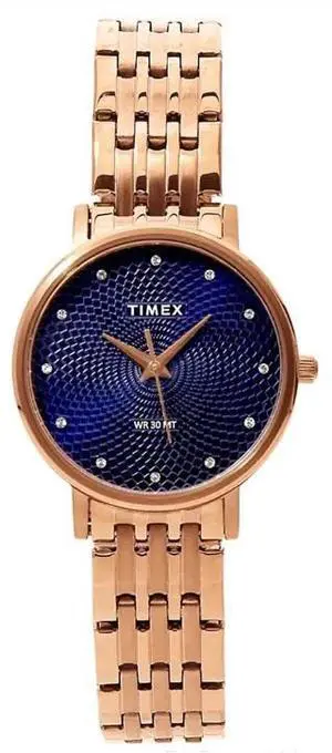 Timex Rose Gold-Tone Ladies Watch