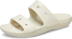 Crocs Unisex Classic Two-Strap Slide Sandals - Bone