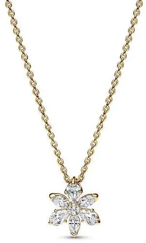 Pandora Sparkling Herbarium Cluster Pendant Necklace