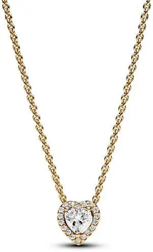 Pandora Sparkling Heart Collier Necklace