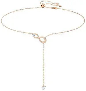 Swarovski Infinity Y Necklace