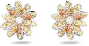 Swarovski Eternal Flower Stud Earrings Flower - Multicolored - Mixed Metal Finish