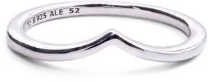 PANDORA Polished Wishbone Ring