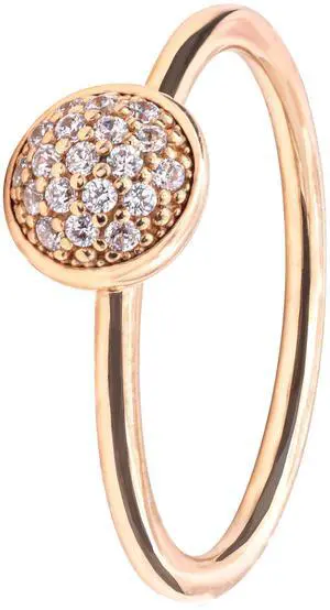 PANDORA Dazzling Droplet Ring - Clear CZ