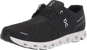 On Running Mens Cloud 5 Running Shoe - Black White