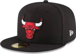 New Era NBA Chicago Bulls 59FIFTY Fitted Cap - Black