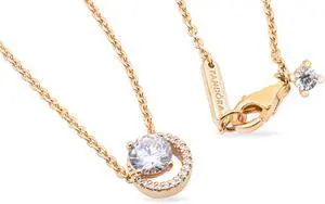 Pandora Sparkling Round Halo Pendant Collier Necklace