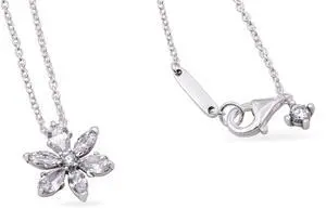 Pandora Sparkling Herbarium Cluster Pendant Necklace