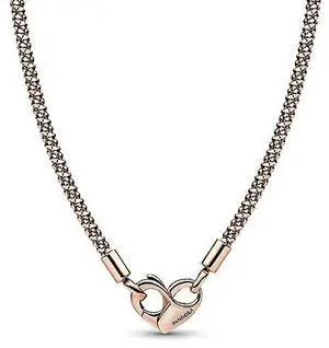 Pandora Moments Studded Chain Necklace