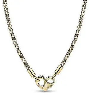 Pandora Moments Studded Chain Necklace