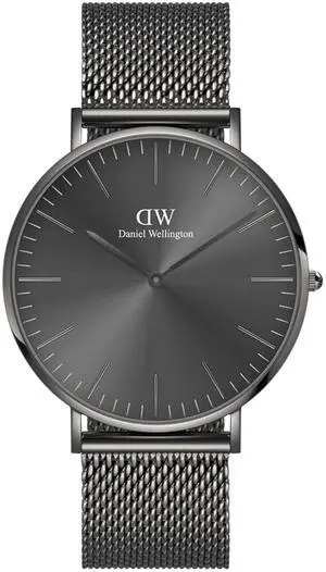 Daniel Wellington Classic Mesh Graphite Graphite Mesh Mens Watch