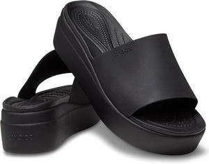 Crocs Womens Brooklyn Slide - Black