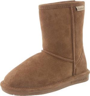BEARPAW Girls Emma Short Suede Boots