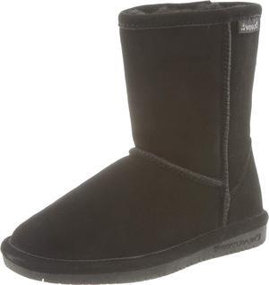 BEARPAW Girls Emma Short Suede Boots