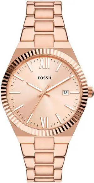 Fossil Scarlette Rose Gold-Tone Ladies Watch