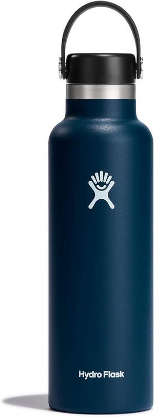 Hydro Flask Insulated Leak Proof Water Bottle Standard Mouth - 21 oz - Indigo