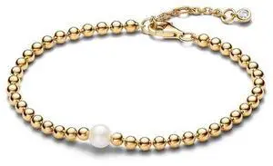 Pandora Treated Freshwater Cultured Pearl & Beads Bracelet