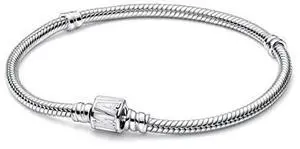 Pandora Moments Marvel Logo Clasp Snake Chain Bracelet