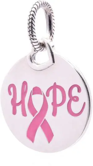 Pandora Hope Pink Ribbon Pendant