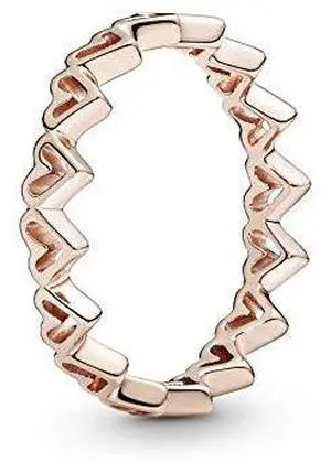 Pandora Freehand Hearts Ring