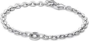 Pandora Signature Pave Bold Chain Bracelet