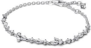 Pandora Sparkling Herbarium Cluster Chain Bracelet
