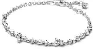 Pandora Sparkling Herbarium Cluster Chain Bracelet