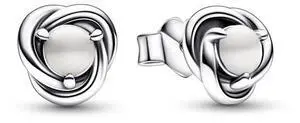 Pandora June Birthstone Eternity Circle Stud Earrings