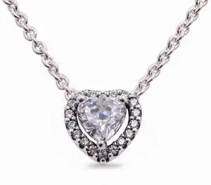 PANDORA Elevated Heart Necklace -