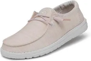 Hey Dude Womens Wendy Star Loafer - Pink