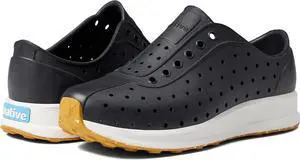 Native Robbie Child Sneaker - Jiffy Black/Shell White/Mash Speckle Rubber 2
