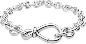 Pandora Chunky Infinity Knot Chain Bracelet