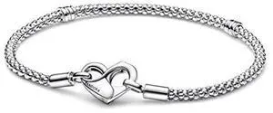 Pandora Moments Studded Chain Bracelet