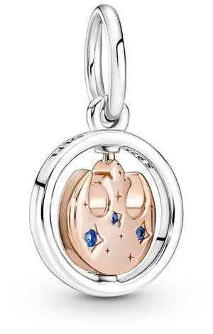 Pandora Star Wars Rebel Alliance Symbol Spinning Pendant