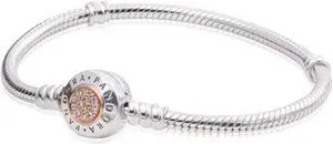 PANDORA Signature Bracelet - Clear CZ -
