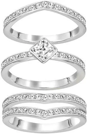 Swarovski 5221375 Alpha Ring, Size 5