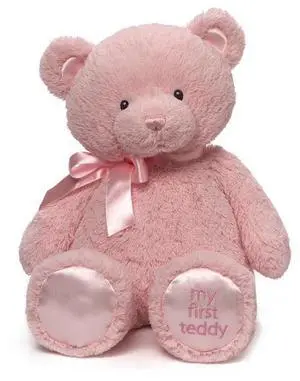 Baby GUND My First Teddy Bear Stuffed Animal Plush - Pink - 18 Inch