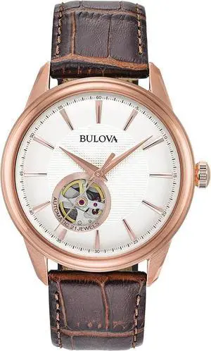 Bulova Classic Automatic Open Aperture 41mm Mens Watch