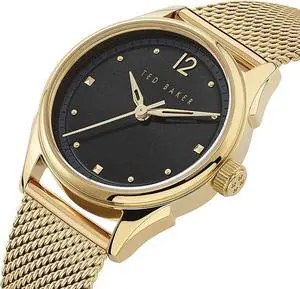 Ted Baker Gold-Tone Mesh Ladies Watch
