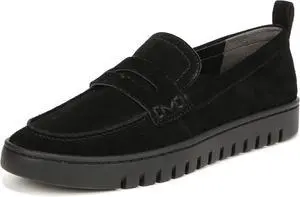 Vionic Womens Uptown Loafer - Black Suede